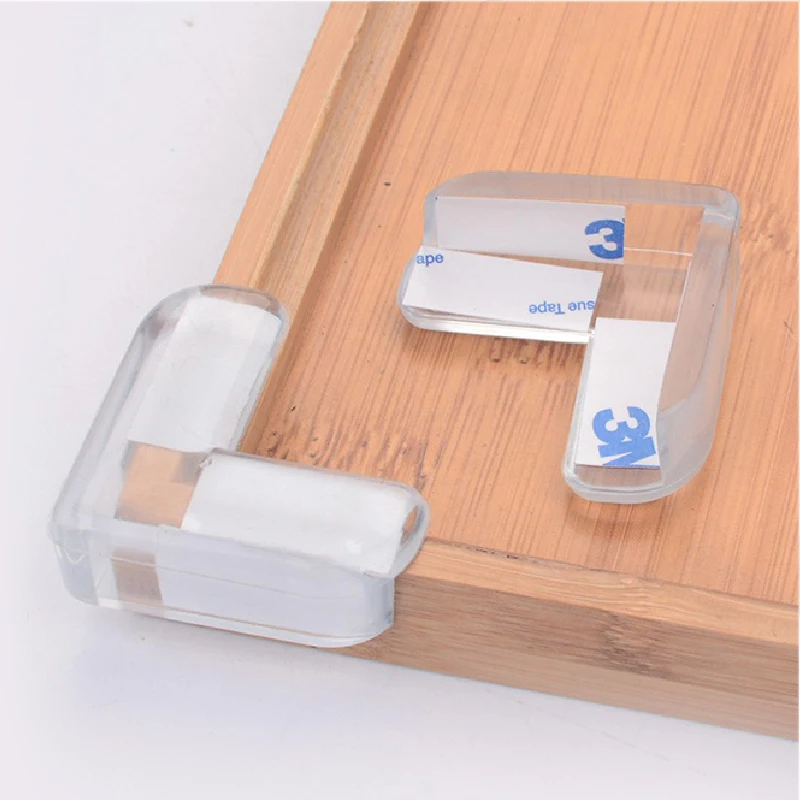 

Transparent rubber protection angle baby safety protection products