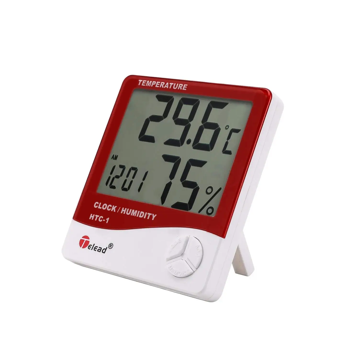 Buy Indoor Hygrometer Thermometer Max/Min Records, Baldr Magnetic
