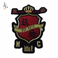 

Custom Logo Full Embroidery Iron On Patches Manufacturer