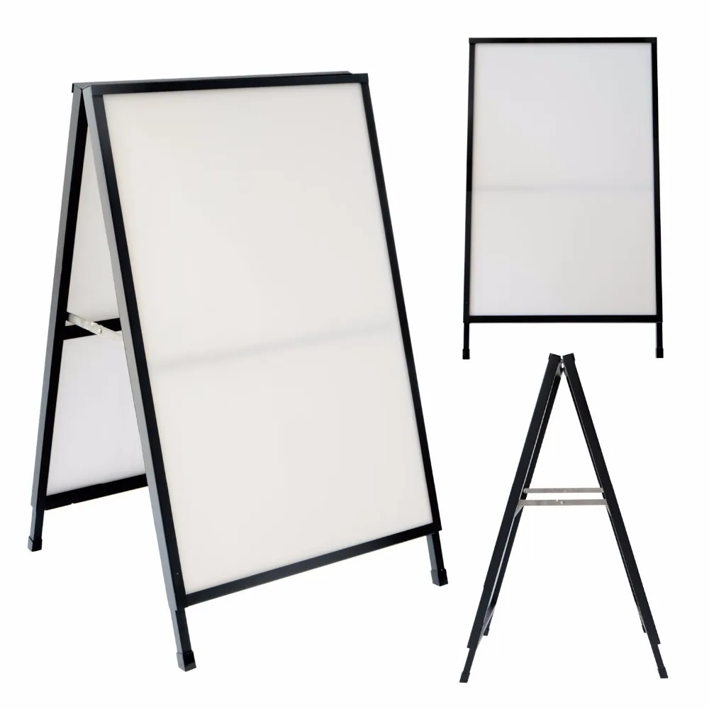 Heavy Duty Slide-in A-frame Sidewalk Sign 22x28inch Poster Stand A ...