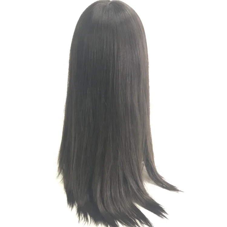 

Greathairgroup Wholesale Factory Supply 100% European Human Hair Silk Top Jewish Wig Kosher Wigs