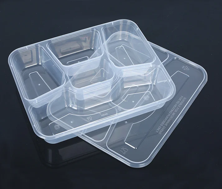 Transparent Plastic Recycled Retail Bento Luch Box / Small Packaging ...