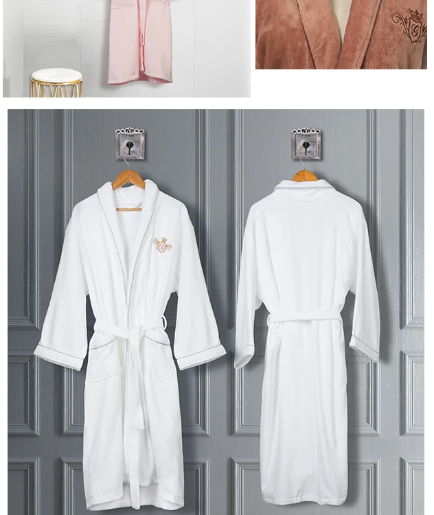 Bulk Sex Women 100 Egyptian Cotton Hotel Cutpile Velvet Bathrobe Buy
