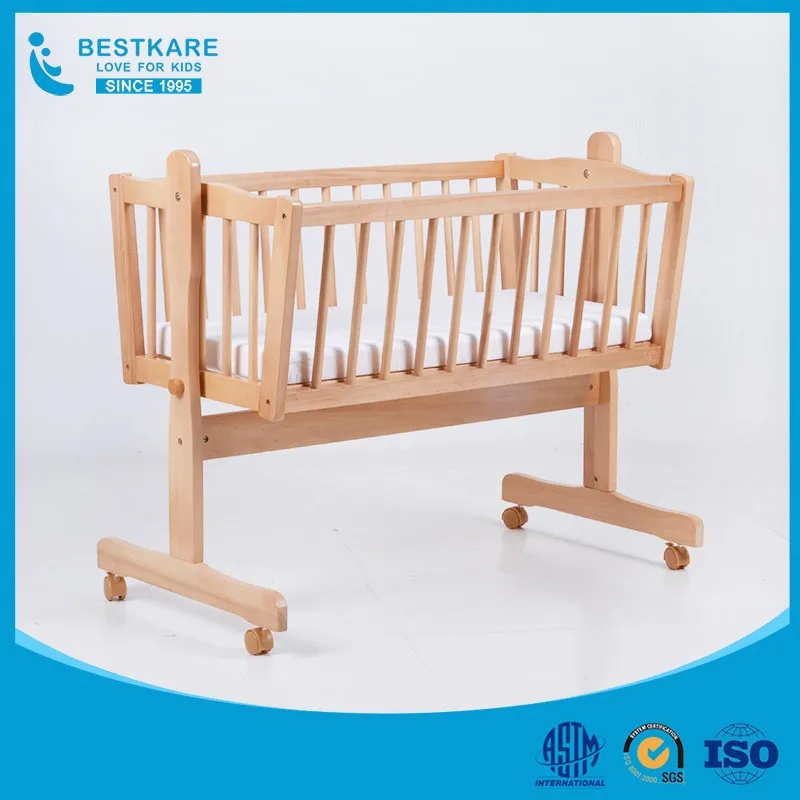 
baby swing bed new born wooden crib baby cradle wholesales 