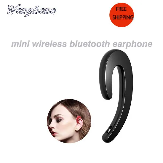 

Bone conduction Mini Wireless Bt Earphone Stereo Wireless Headset bone conduction No earplug Bt earPhone Headphones