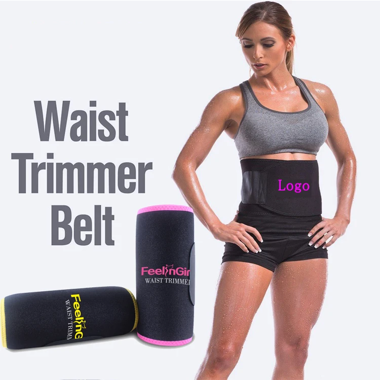 

Custom Own Logo Adjustable Private Label Waist Trimmer Belt, As shown private label waist trimmer belt