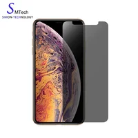 

Anti spy privacy tempered glass screen protector for iPhone x xs xs max