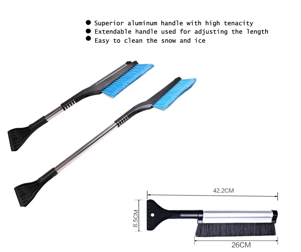 extendable flexible vinyl polyurethane squeegee