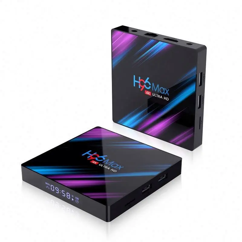 

4GB 32GB Android TV Box H96 Max Rk3318 Android 9.0 Set Top Box