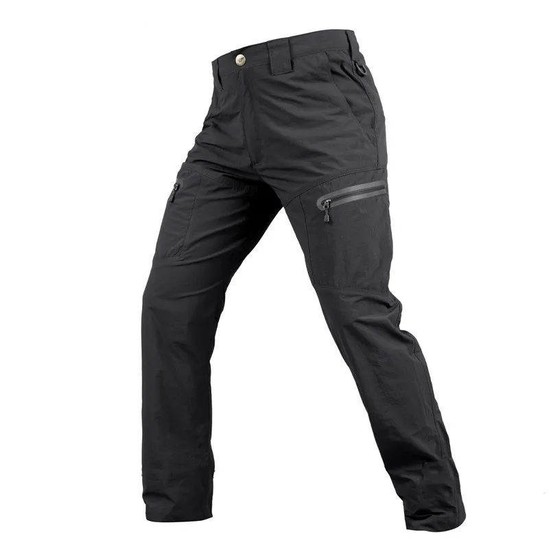New Men's Urban Tactical Quick-drying Pants Outdoor Sports Multi-pocket Trekking Long Trousers Military Hiking Pants S-3XL