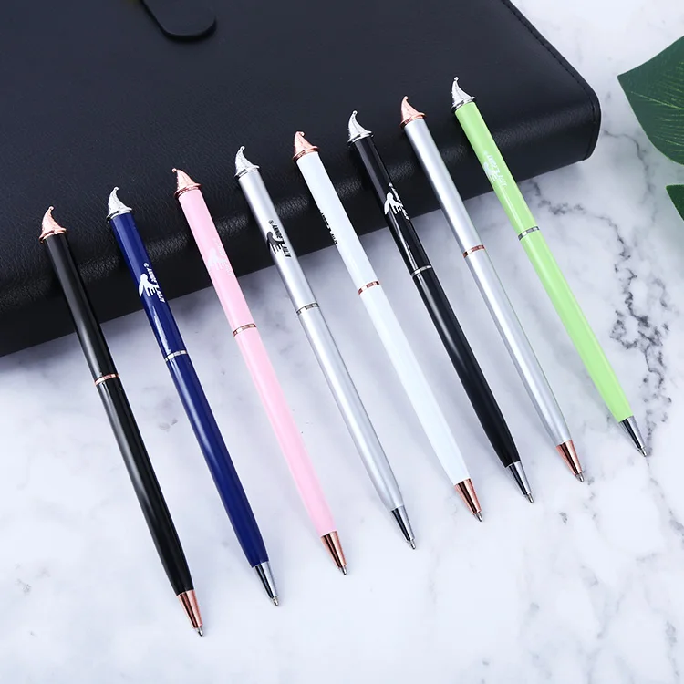 

Lovely Korea style Christmas snowman hat Medium Ballpoint Pen, Customized