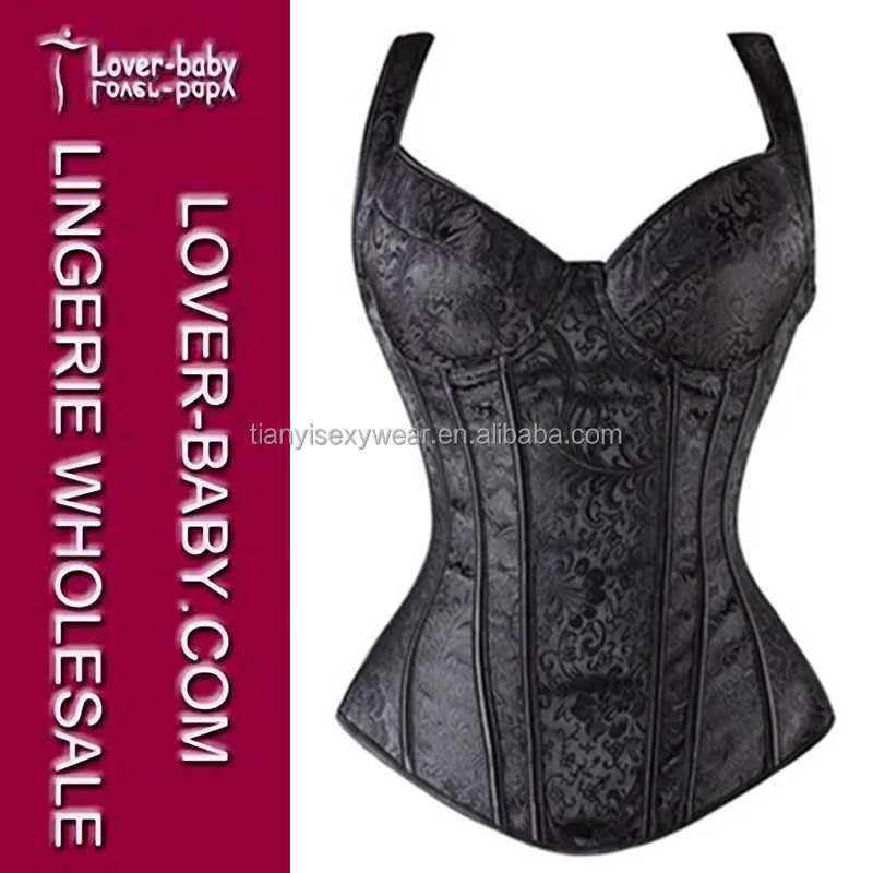 

Fashion Black Back-Tie Sexy Corset L42711, N/a