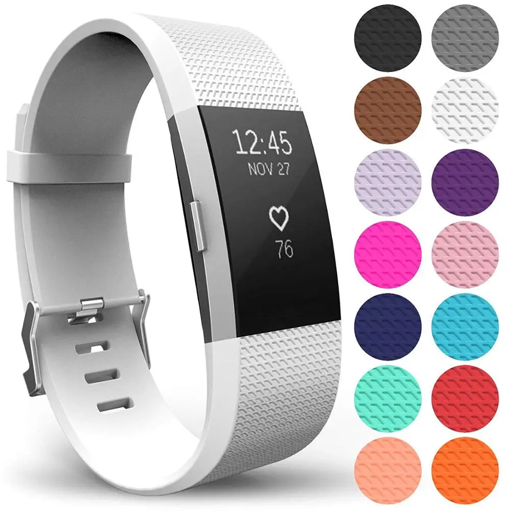 

for Fitbit Charge 2 Bands, Special Edition Sports Replacement Bands for Fitbit Charge 2 Large and Small, Multi-color optional or customized