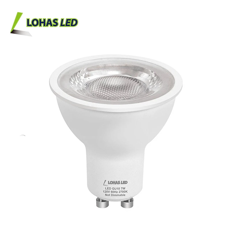 60W Halogen Bulbs Equivalent (7W LED) Warm White GU10 MR16 LED Spot Light