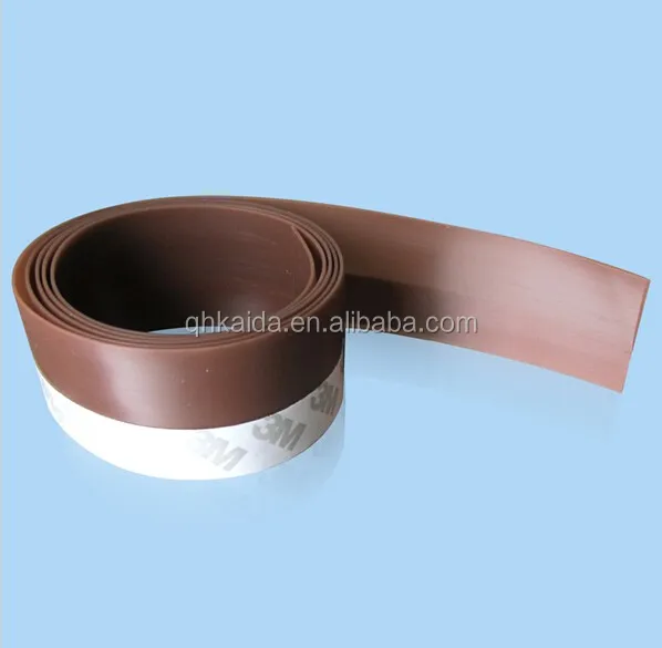 3m Self Adhesive Silicone Rubber Door Bottom Edge Seal Strip Buy Door Bottom Edge Seal Strip
