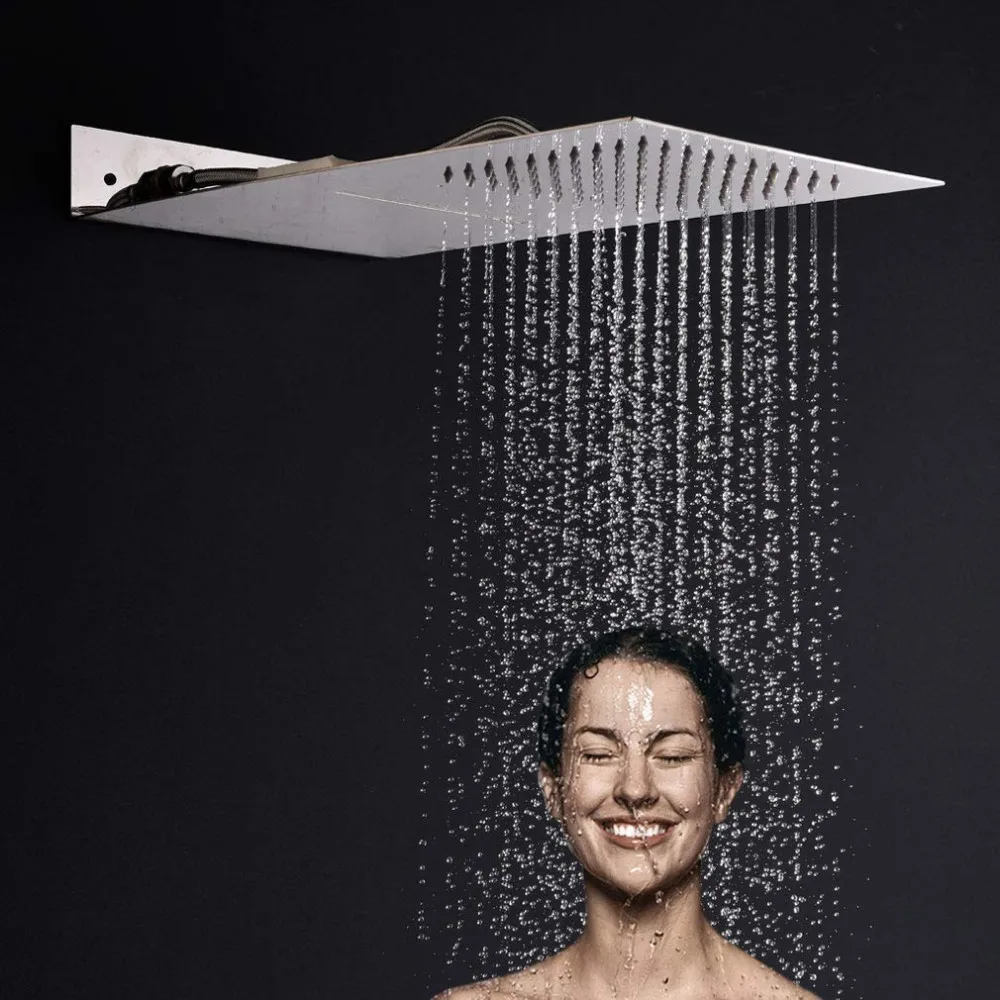 Hot Sales 20 Inch Rain Shower Head High Pressure 3way Waterfall