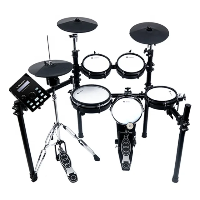 

Lemon drum T550 mesh head digital drum set electronic drum percussion with drum stool