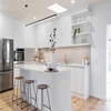 High Quality Popular in Australia MDF Lacquer Modular kitchen Cabinet