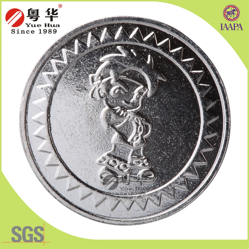 Silver Color Brass Token 1.jpg