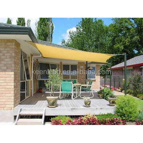 Outdoor 18 X18 Square Sun Shade Sail Canopy Uv Blocked Outdoor