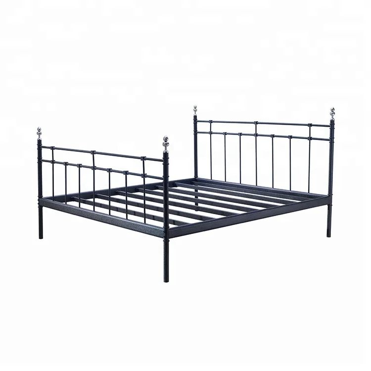 European antique simple latest double metal bed frame designs (2).jpg