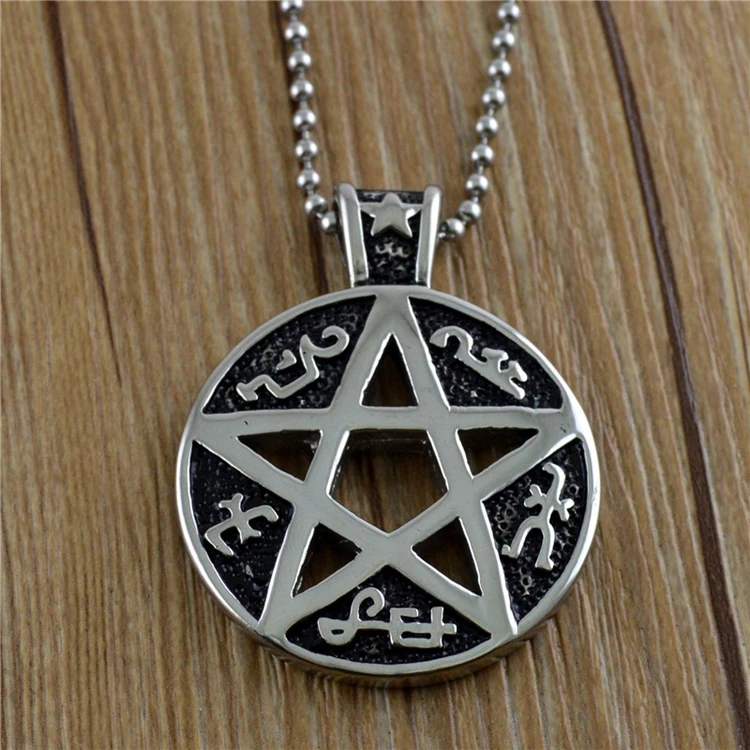2018 Trending Products Viking Pentagram Charms Stainless Steel Pendant Mens Wiccan Jewelry Vinking 2018 Trending Products Viking Pentagram Charms Stainless Steel Pendant Mens Wiccan Jewelry Vinking