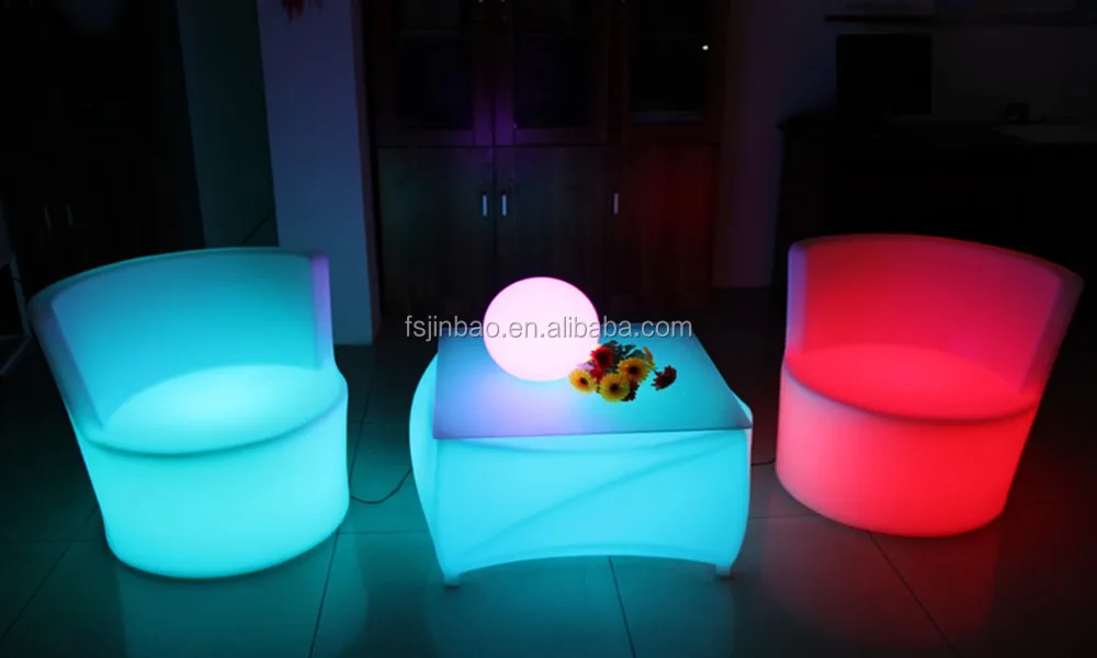 Led Home Decoration Light Sofa Plastic Up Chairs Led Home Decoration Light Sofa Plastic Up Chairs Outdoor