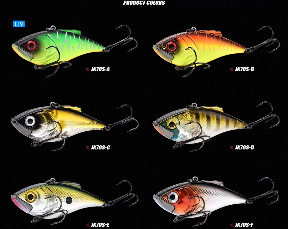 Allblue Joker 70s Sinking Lipless Crankbaits Hard Artificial Winter