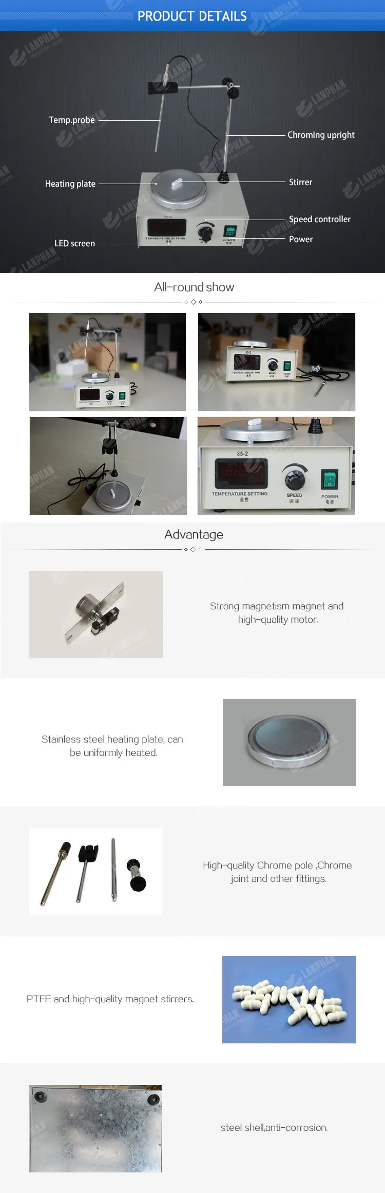 85-2 Constant Temperature Magnetic Stirrer