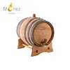 Morezhome high quality 2 Liters Handcrafted using American Oak Aging Whiskey Barrel