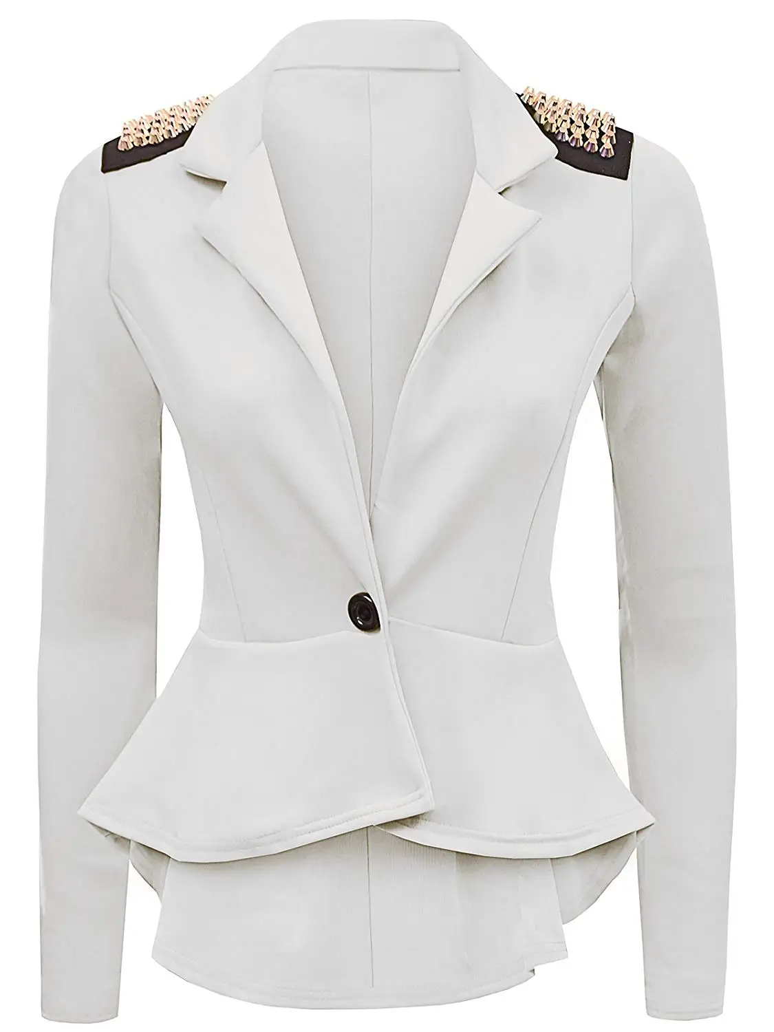 cream suit jacket womens