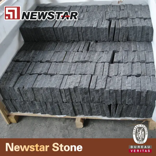 G684 black basalt natural stone paver