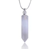 High Quality Natural Opalite Crystal Points Shape Perfume Bottle Pendant Wholesale