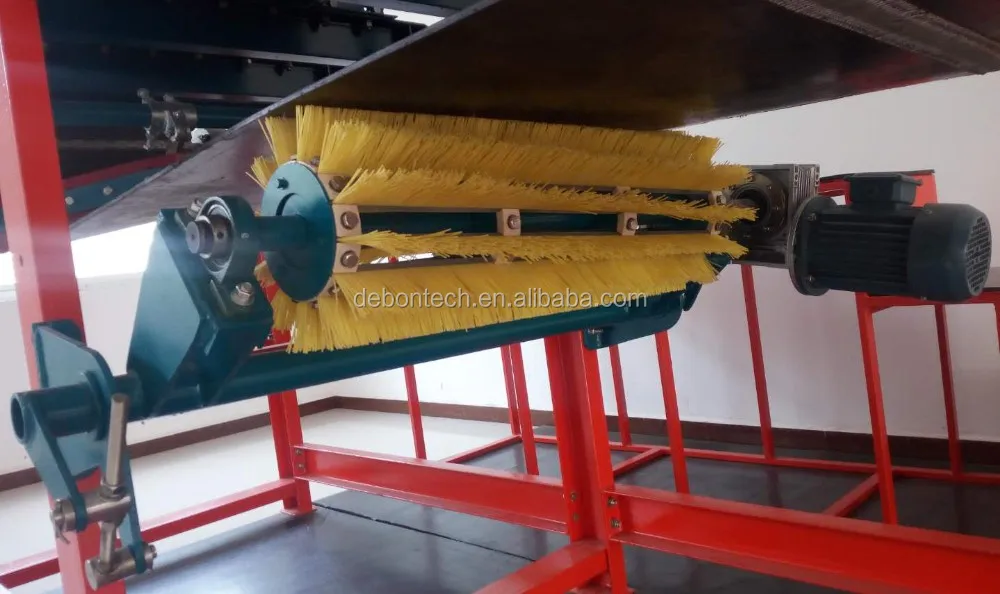 Motorized Roller Brush Belt Cleaner For Conveyor Belt Cleaning Systems