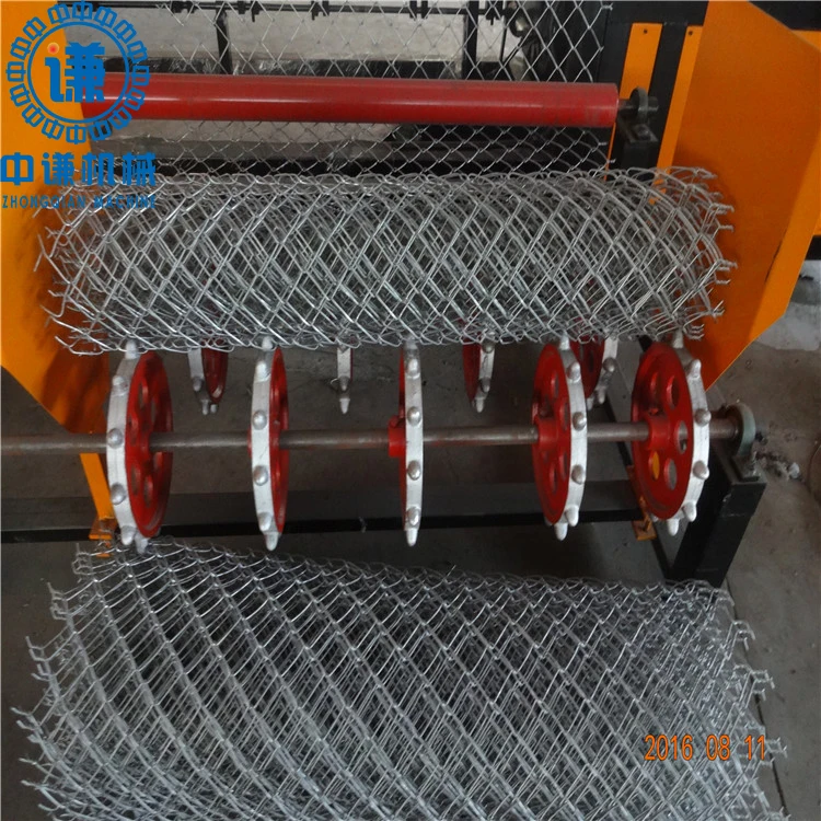 Galvanized And Pvc Wire Chain Link Fence Weave Machine Buy Chain Link Fence Weave Machine