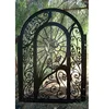 luxury antique wrought iron fancy main gate design driveway gate design garden steel gate for sale
