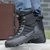 LOVESLF Wear-resisting High-Top Army fans boots Combat boots Tactical flying army boots