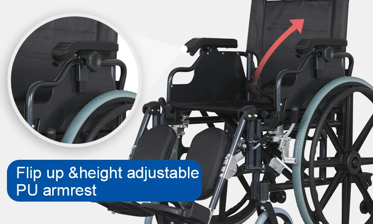 Kaiyang Ky952lbqc Aluminum Manual Wheelchairs With Elevated Leg Rests ...