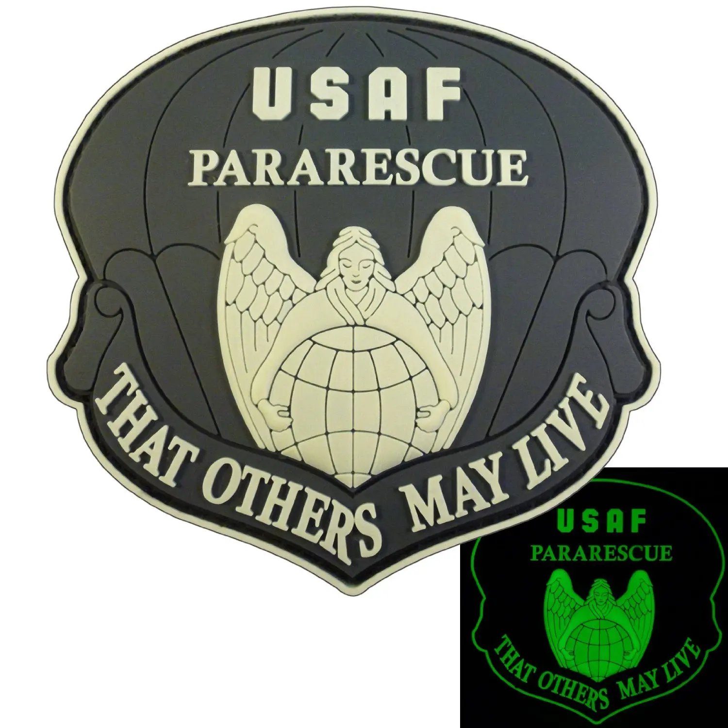 Pararescue That Other May Live Patch Usaf Air Force Collectables 