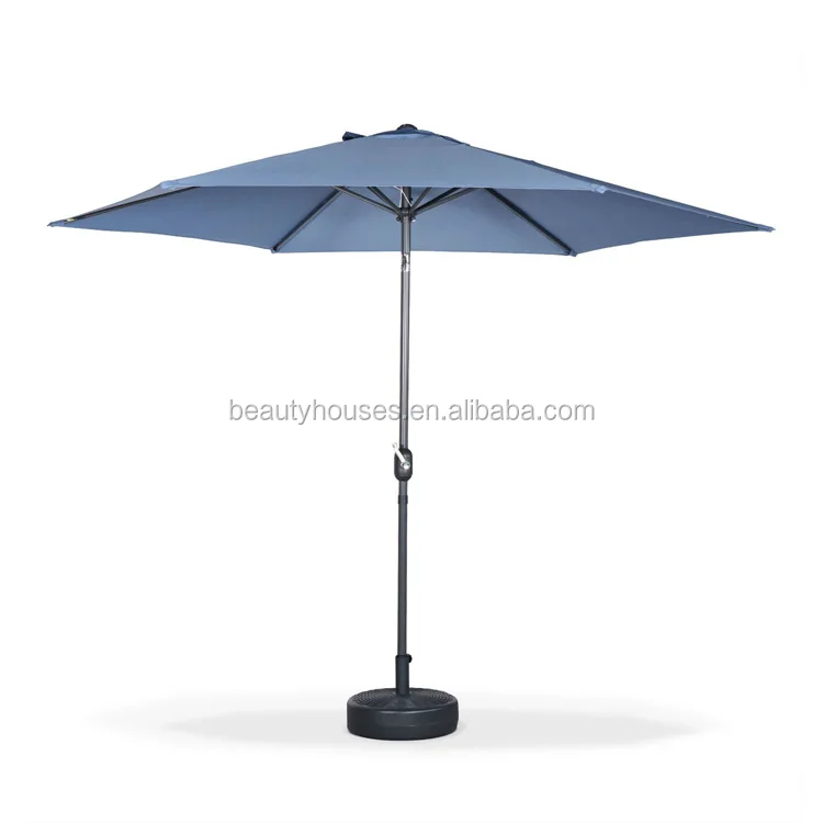 Outdoor Patio Market Umbrella 9 Ft With Hand Crank View Patio Umbrella 9 Ft Bee Graden Product Details From Linhai Beautyhouse Arts Crafts Co Ltd On Alibaba Com
