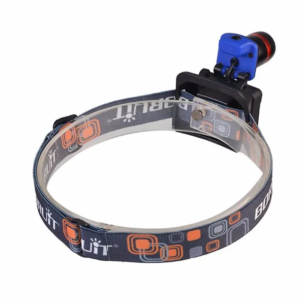 Wholesales Hiking camping 3 Modes Zoomable Clip-on Cap Hat Light LED Headlamp