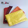 hi-ana fabric Strict QC 100% Good supplying polyester Composite Gilding fabric