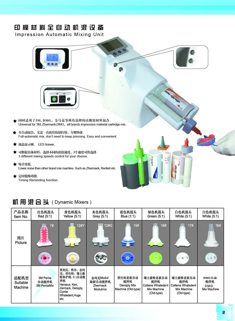Mixing Machine Dental Dynamic Mixing Tip Buy Mixing Tip,Dynamic