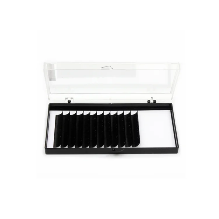 

Wholesale Self Fan Rapid Blooming Easy Fan Lashes Faux Eyelash Extension, Natural black