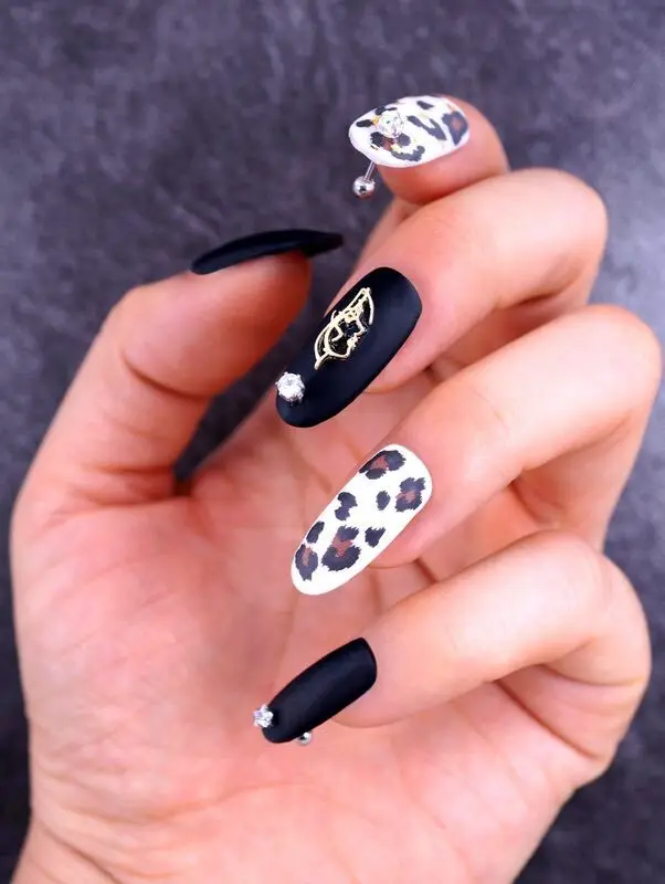 Nail Art Charm Piercing Hand Drill Hole Pierce Dangle Punk Studs Buy