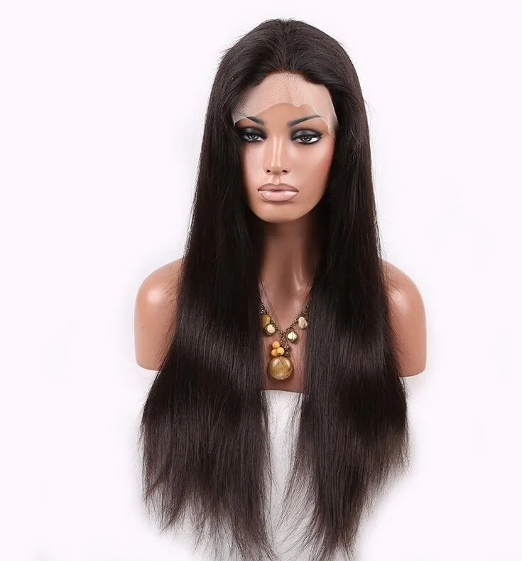 批发便宜的 yaki 正面蕾丝假发人发巴西为非洲裔美国人