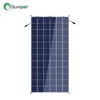 Customized Bifacial 5BB Transparent Poly 320W Solar Panels For BIPV Project