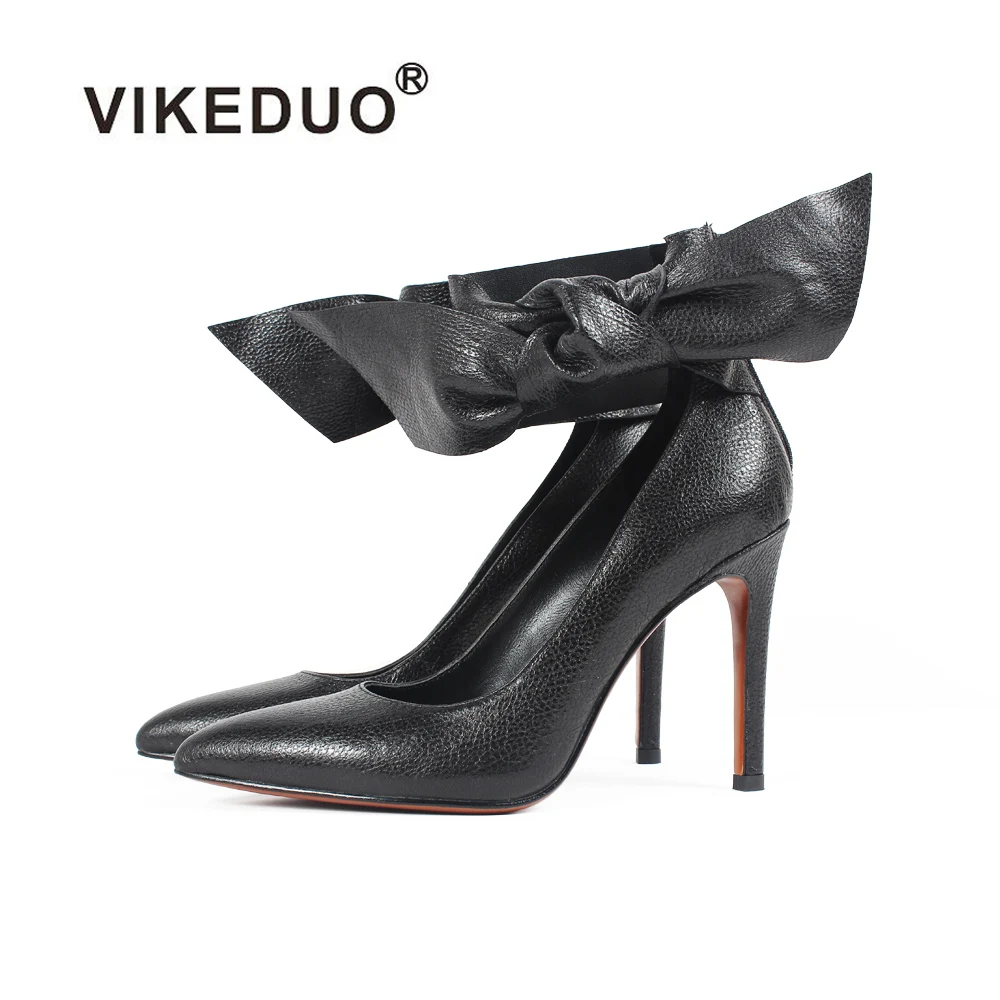 VIKEDUO Hand Made Calfskin Wom
