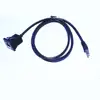 Hot Selling 1M RJ45 Male to Female LAN Ethernet Network Cat 5e Panel Mount Cable for Standard Network Cable