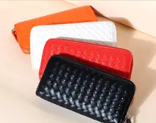 D90234G тканые кошелек, модные женские сумки